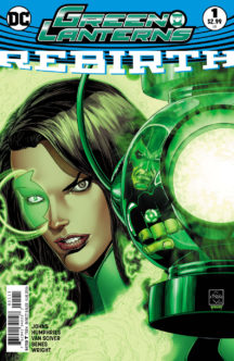 Green Lanterns rebirth benzi desenate noi