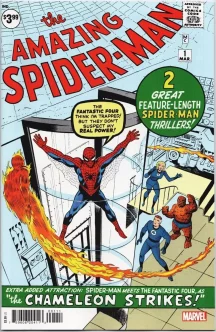 Amazing Spider-Man 1 (Origin Story, Facsimile)